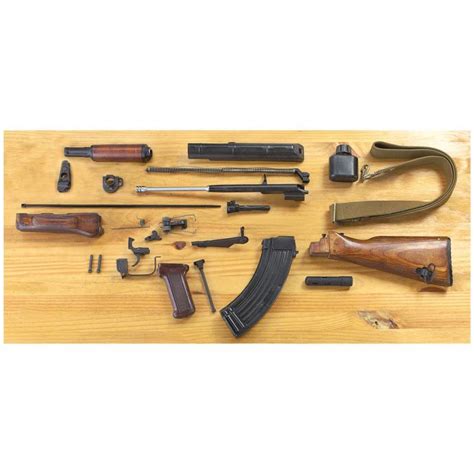 Used Bulgarian Ak 47 Replacement Parts Kit 242269 Or Less After