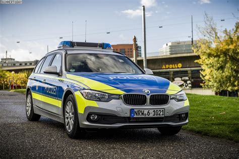 German Bmw Police Car Normally I Dont Like To See Them In My Rear