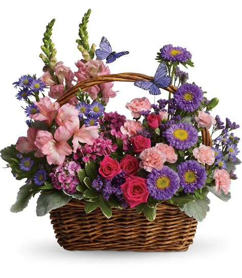 Country Basket Blooms By Teleflora In Palm Desert Ca The Flower Company