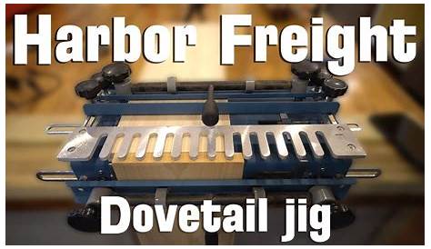 Harbor Freight Dovetail Jig Setup and Review - YouTube