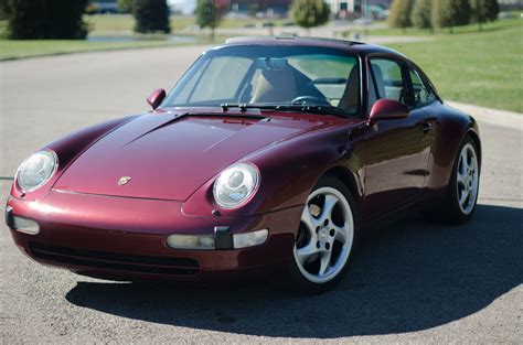 Super Clean And Lowered 1996 Porsche 993 In Arena Red Vw Racing