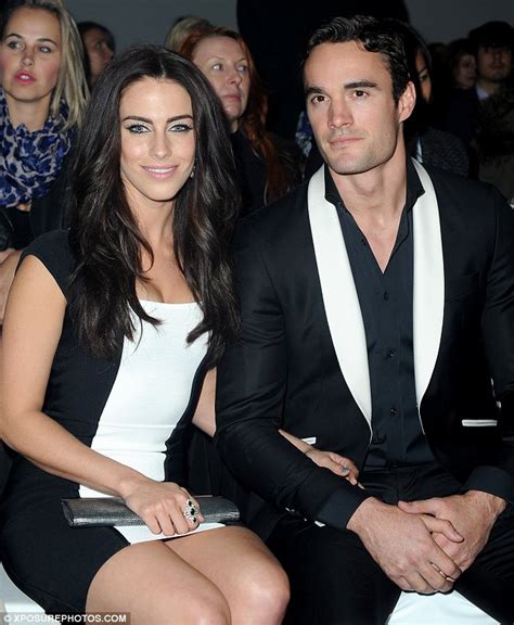 Jessica Lowndes And Thom Evans Colour Coordinate To The Extreme In