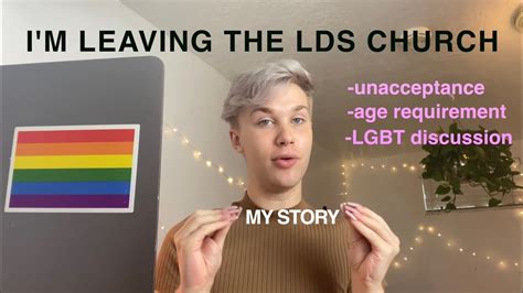 Why I Left The Ldsmormon Church Gay Teen In Utah Youtube
