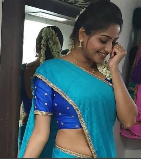 Kannada Movie Actress Rachita Ram Hot Photos Exposing Sexy Navel And