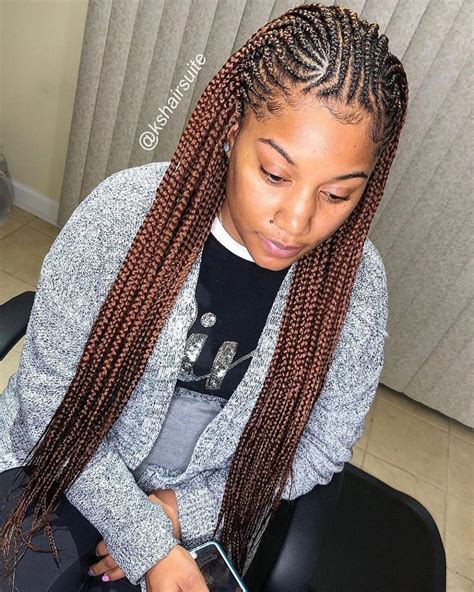 Cornrows, micro braids, fishtail, blocky, black braided buns, twist braids, french braids and more are at your layout. Design braids for black women | Fulani Braids Hairstyles ...
