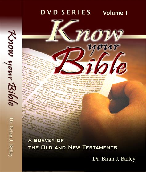 Dvd Know Your Bible Dvd