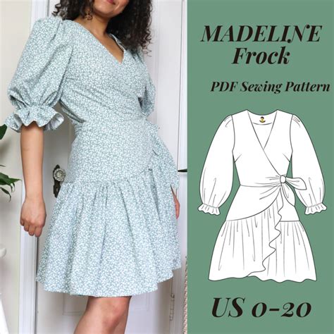 Madeline Frock Pdf Sewing Pattern — Lydia Naomi