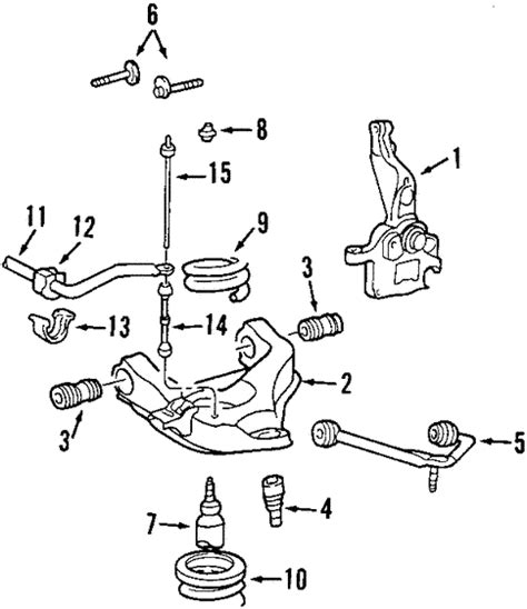 Oem 1999 Ford Ranger Front Suspension Parts