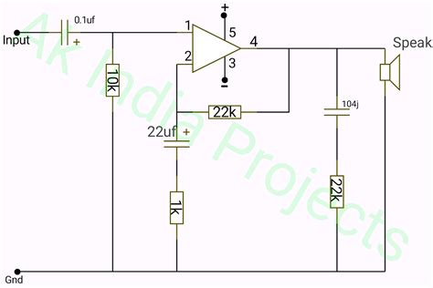 This can be operated with. Powerful 30watt Tda2030 Amplifier Circuit / Original Diagram - Ak India Projets