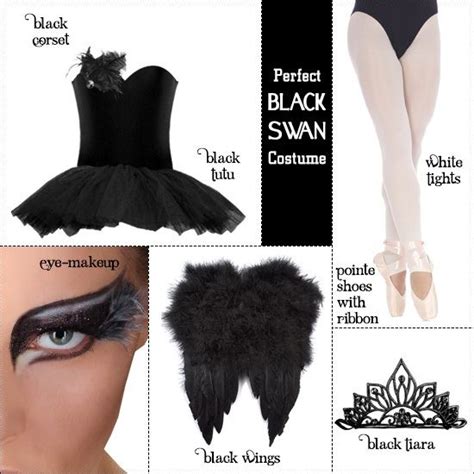How To Make The Perfect Black Swan Costume Fantasias Criativas Moda