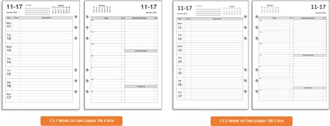 My Life All In One Place Free 2023 Filofax Calendar Diary Downloads