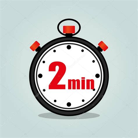 Two Minutes Stopwatch — Stock Vector © Nickylarson 136966768