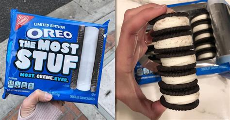 Oreo S The Most Stuf Biggest Cookie Is Now Out In Stores