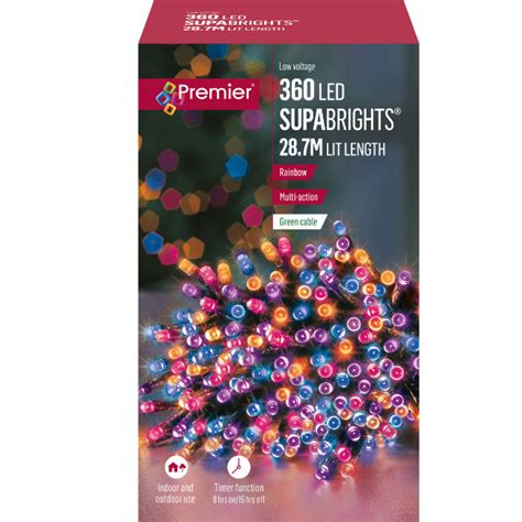360 Rainbow Premier Supabright Led Christmas Lights Incube Lighting