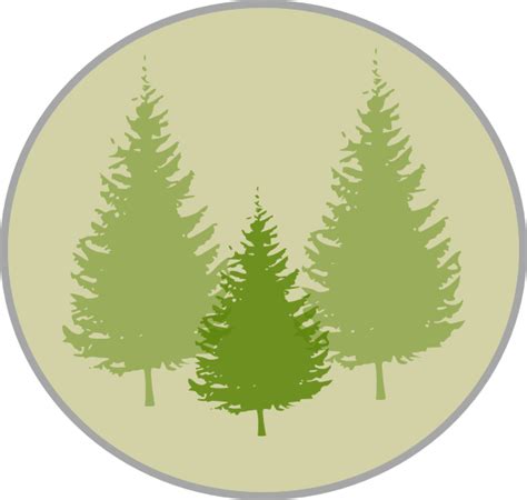 Three Pine Trees Clip Art At Vector Clip Art Online