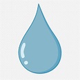 Gota De Agua Azul De Dibujos Animados | imágenes de gráficos png gratis ...
