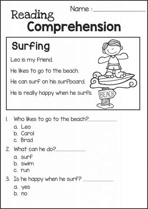 Marvelous Reading Activities For 2nd Grade Printable Worksheet