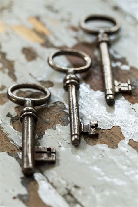 Old Ornate Keys Stock Image Image Of Safety Rust Sign 42971361