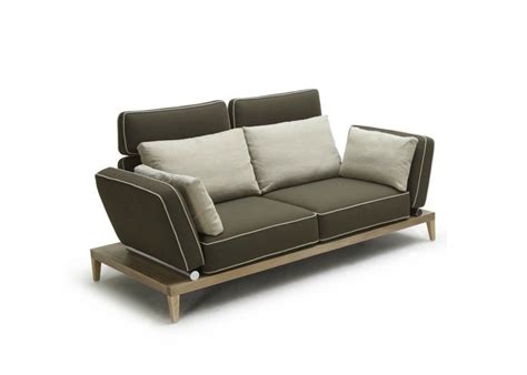 Contemporary Fabric Sofa With Low Seating Not Just Brown