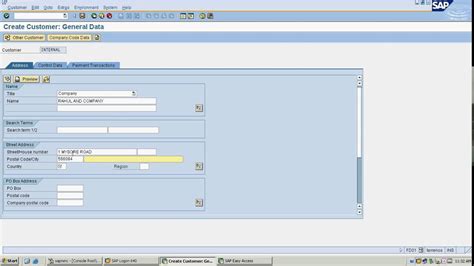 sap accounts receivable process flow live demo in the system youtube