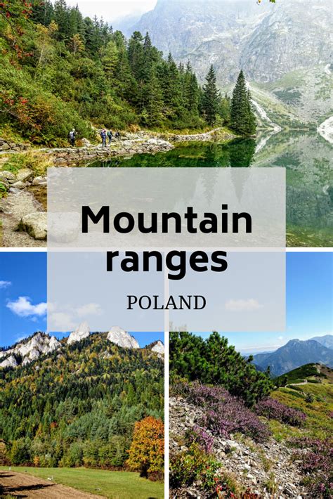 Polish Mountains Are Beautiful There Are Many Mountain Ranges In