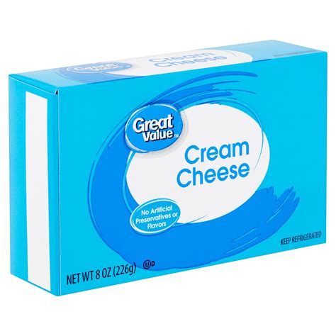 Great Value Cream Cheese 8 Oz