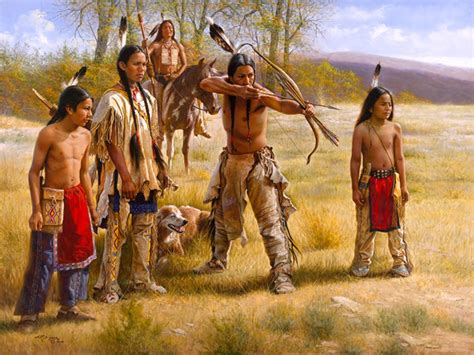 Indios Indianos Americanos História Dos Nativos Americanos Habilidades De Sobrevivência