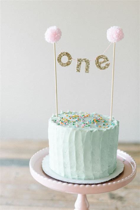 First birthday cake topper made of fiberwood. 1st birthday cake | Alex's Baby Shower in 2019 | Birthday ...