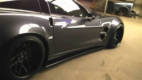 Corvette Gt2 Wide Body In Carbon Fiber By Loma For C6 Z06mp4 Youtube