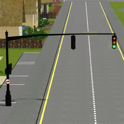 Old 2 Way Traffic Lights The Sims 3 Catalog