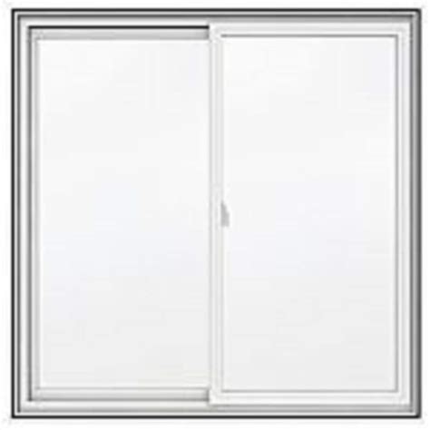 Jeld Wen 36 X36 Frame 5000 Series White Vinyl Double Sliding Window Obscure Glass Low E