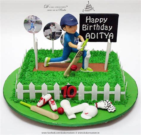 Cricket Theme Cake Cricket Cake Cricket Birthday Cake Cricket Theme