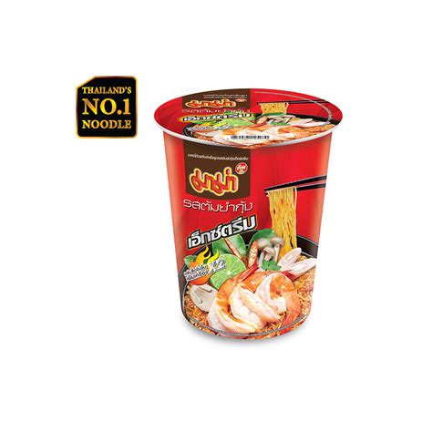 Mama Brand Cup Instant Noodles Fried Shrimp Tom Yum Flavour Extreme 60g Thailand Price