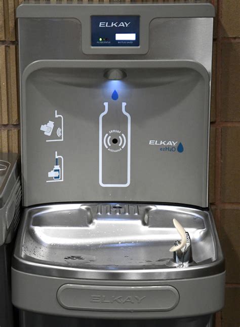 New Environmentally Friendly Water Bottle Refill Stations Installed At
