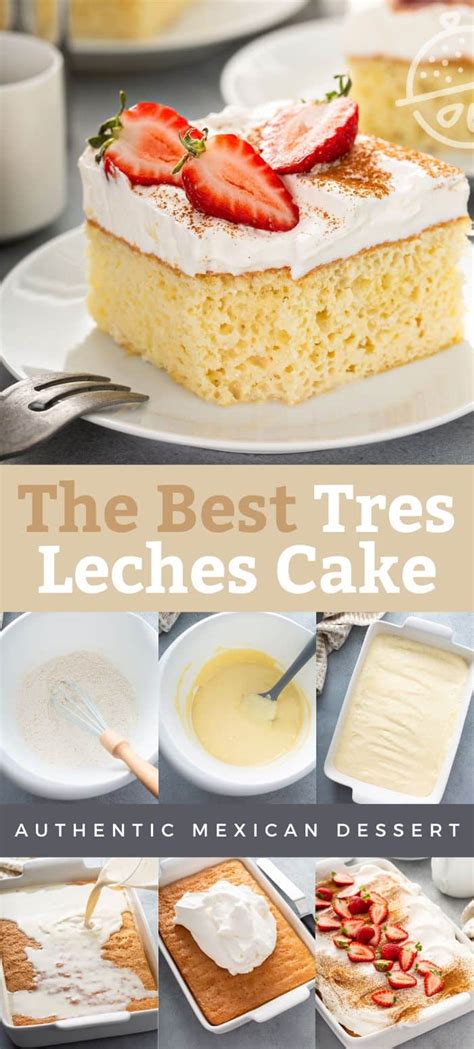 The Best Tres Leches Cake Lemon Blossoms