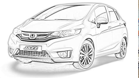 Tutorial menggambar mobil klasik youtube via youtube.com. Sketsa Mobil Kijang