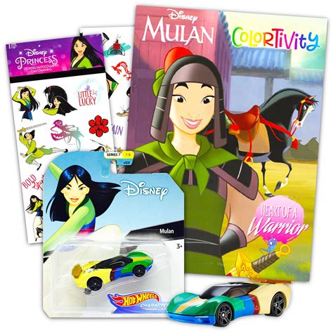 Buy Hot Wheels Mulan Car Bundle ~ Disney Mulan Hot Wheels Car Featuring Mulan Plus Mulan