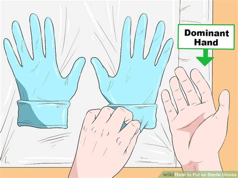 How To Put On Sterile Gloves 11 Steps With Pictures Wikihow