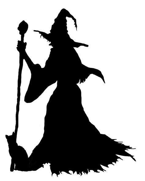 Witches Silhouette At Getdrawings Free Download
