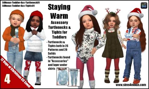 Staying Warm Set By Samanthagump At Sims 4 Nexus Sims 4 Updates