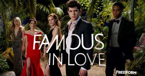 Famous In Love Tv Show Cast Story Wiki Freeform Bella Thorne