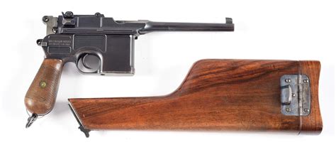 Lot Detail C Mauser C96 Broomhandle Semi Automatic Pistol Free Hot