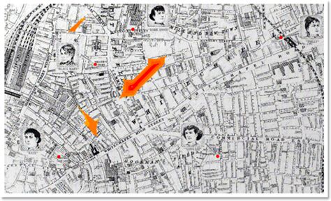 Jack The Ripper Victims Map