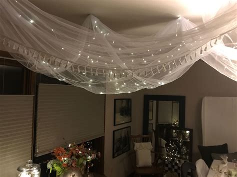 10 Fairy Lights Hanging From Ceiling Decoomo