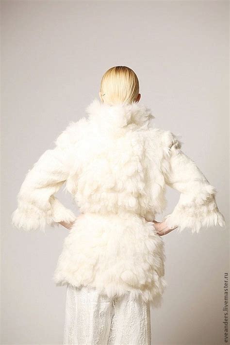 Lustrous White Short Fur Coat By Eveandersfashionbeautifulgreat