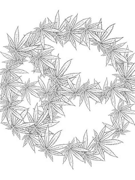 Weed Coloring Pages Coloring Pages