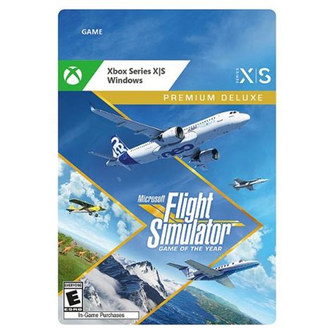 Microsoft Flight Simulator Premium Deluxe Edition Windows Digital 2wu