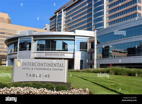 Intercontinental Hotel At The Cleveland Clinic Main Campus In Cleveland