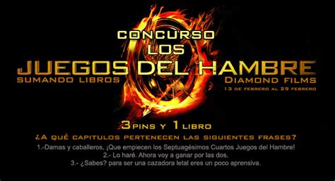 Descargar pelicula los juegos del hambre por torrent gratis. CONCURSO LOS JUEGOS DEL HAMBRE - Sumando Libros