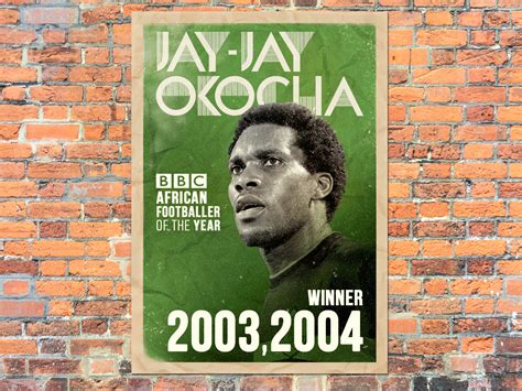 Jj Okocha Won Bbc African Footballer Of The Year 2003 Who Wins This Year Is Up To You Vote On